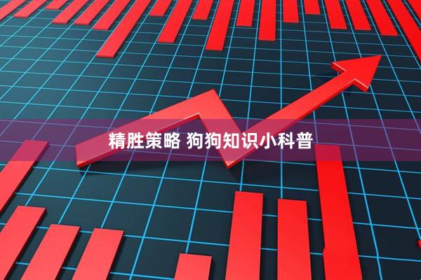精胜策略 狗狗知识小科普