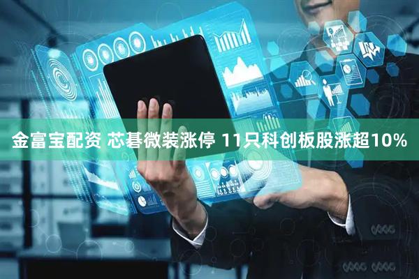 金富宝配资 芯碁微装涨停 11只科创板股涨超10%